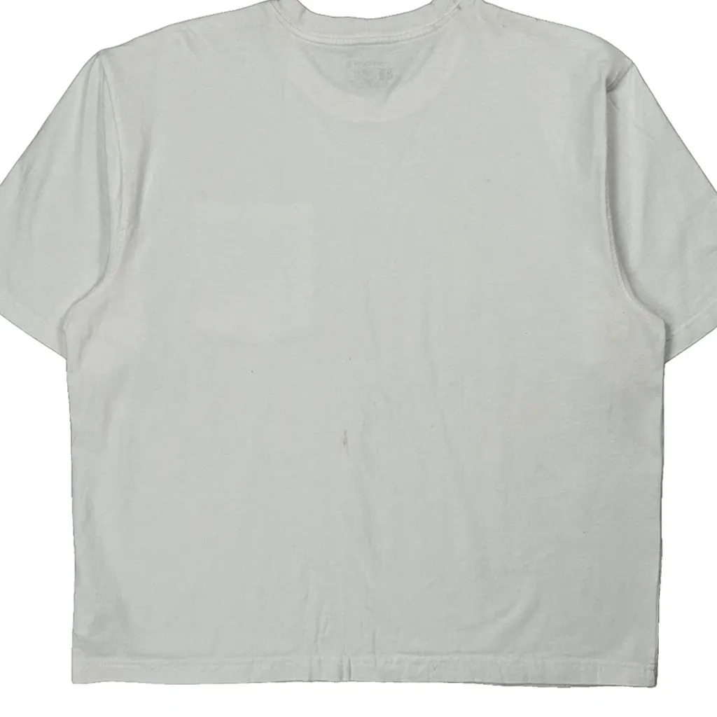 Carhartt T-Shirt - Large White Cotton - Image 7