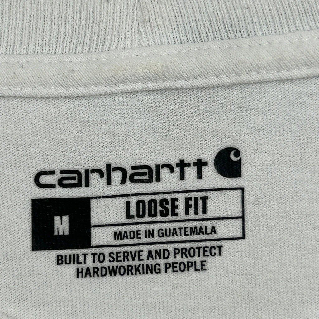Carhartt T-Shirt - Medium White Cotton - Image 3