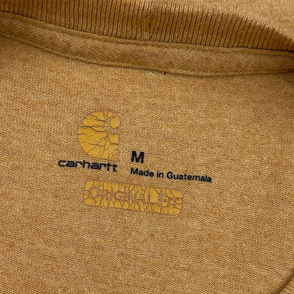 Carhartt T-Shirt - Medium Yellow Cotton - Image 3