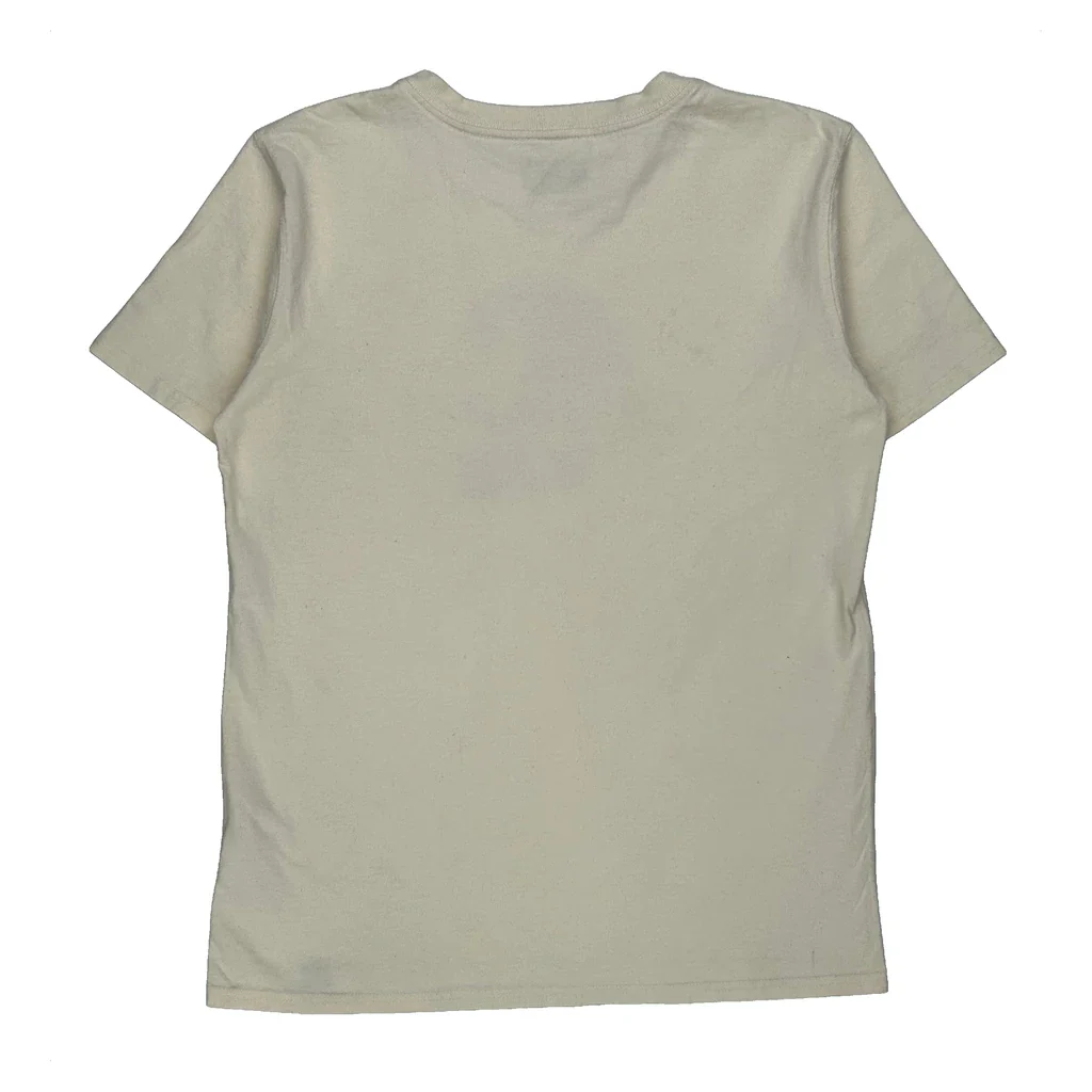Carhartt T-Shirt - Small Cream Cotton - Image 2