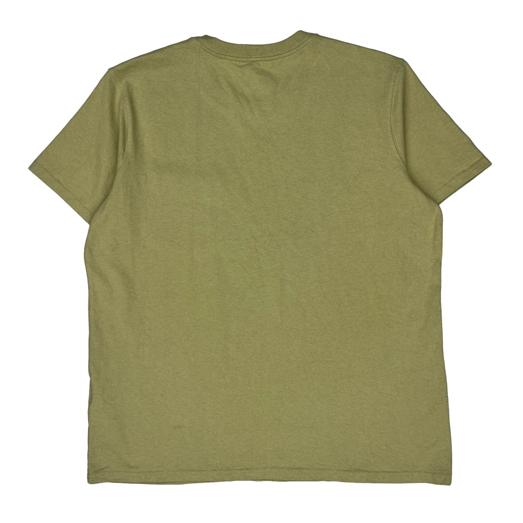 Carhartt T-Shirt - Large Green Cotton - Image 2