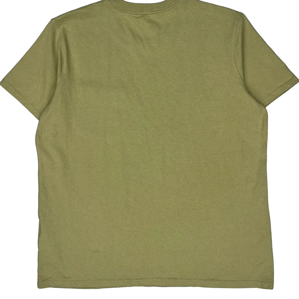Carhartt T-Shirt - Large Green Cotton - Image 6
