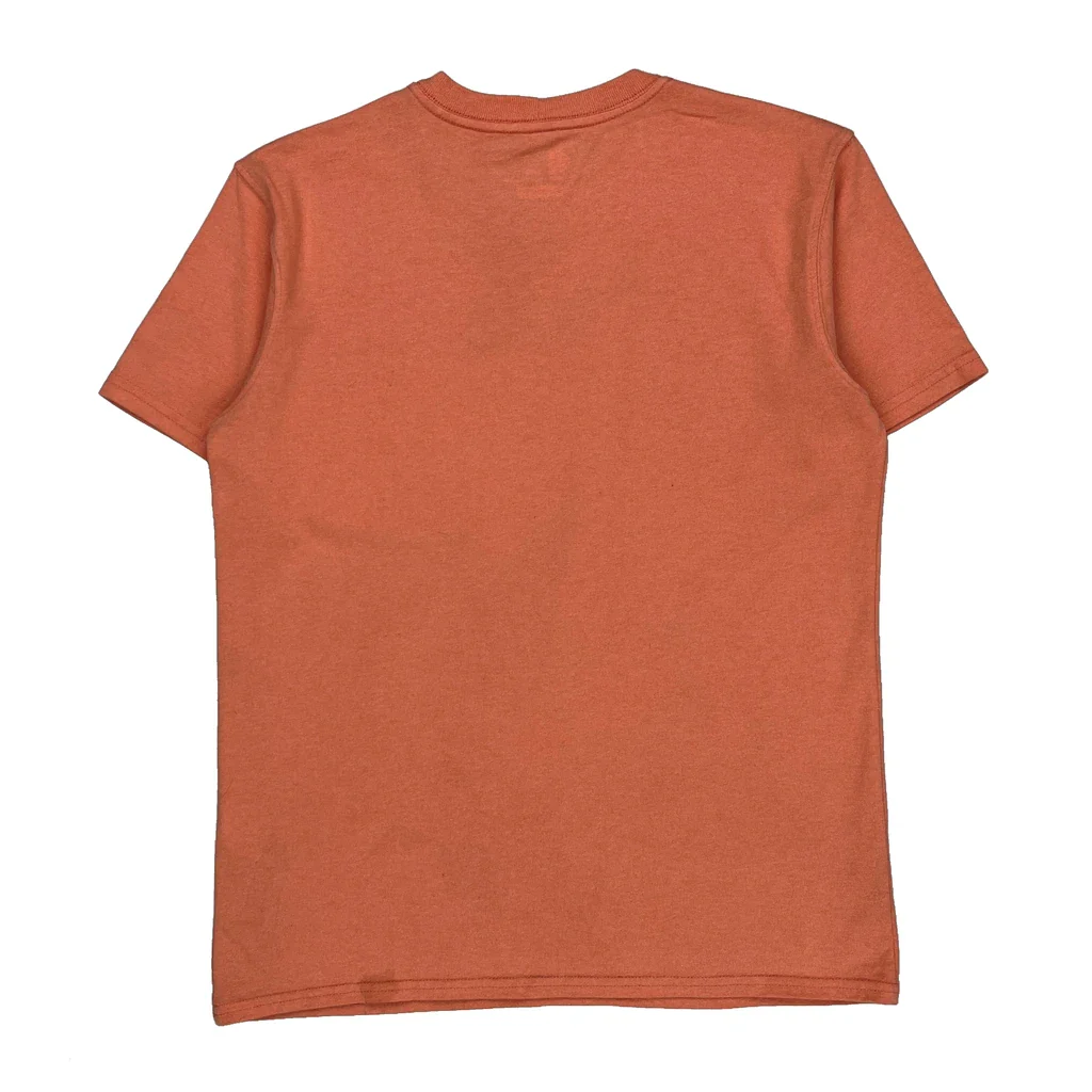 Carhartt T-Shirt - Small Orange Cotton - Image 2