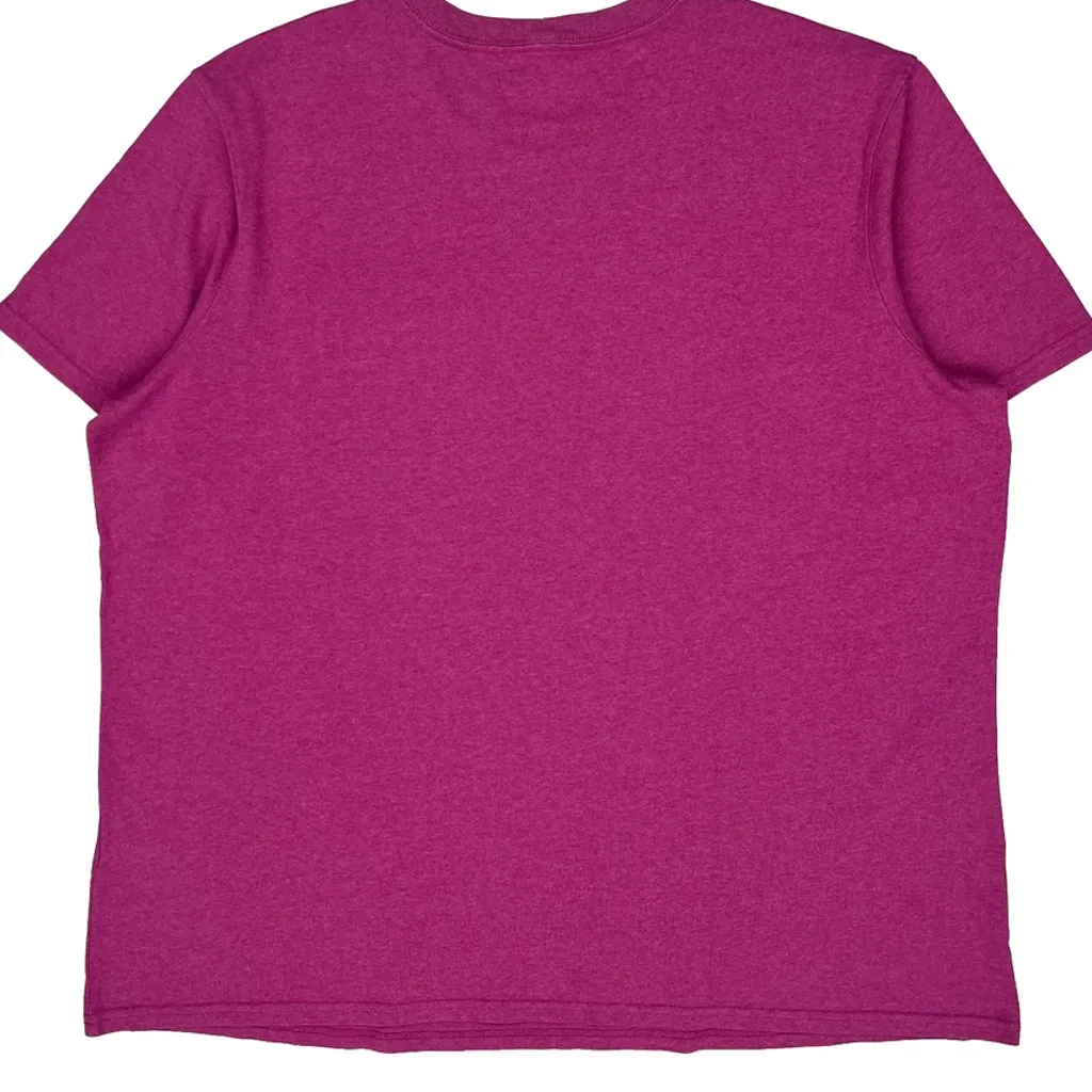 Carhartt T-Shirt - 2XL Purple Cotton - Image 6