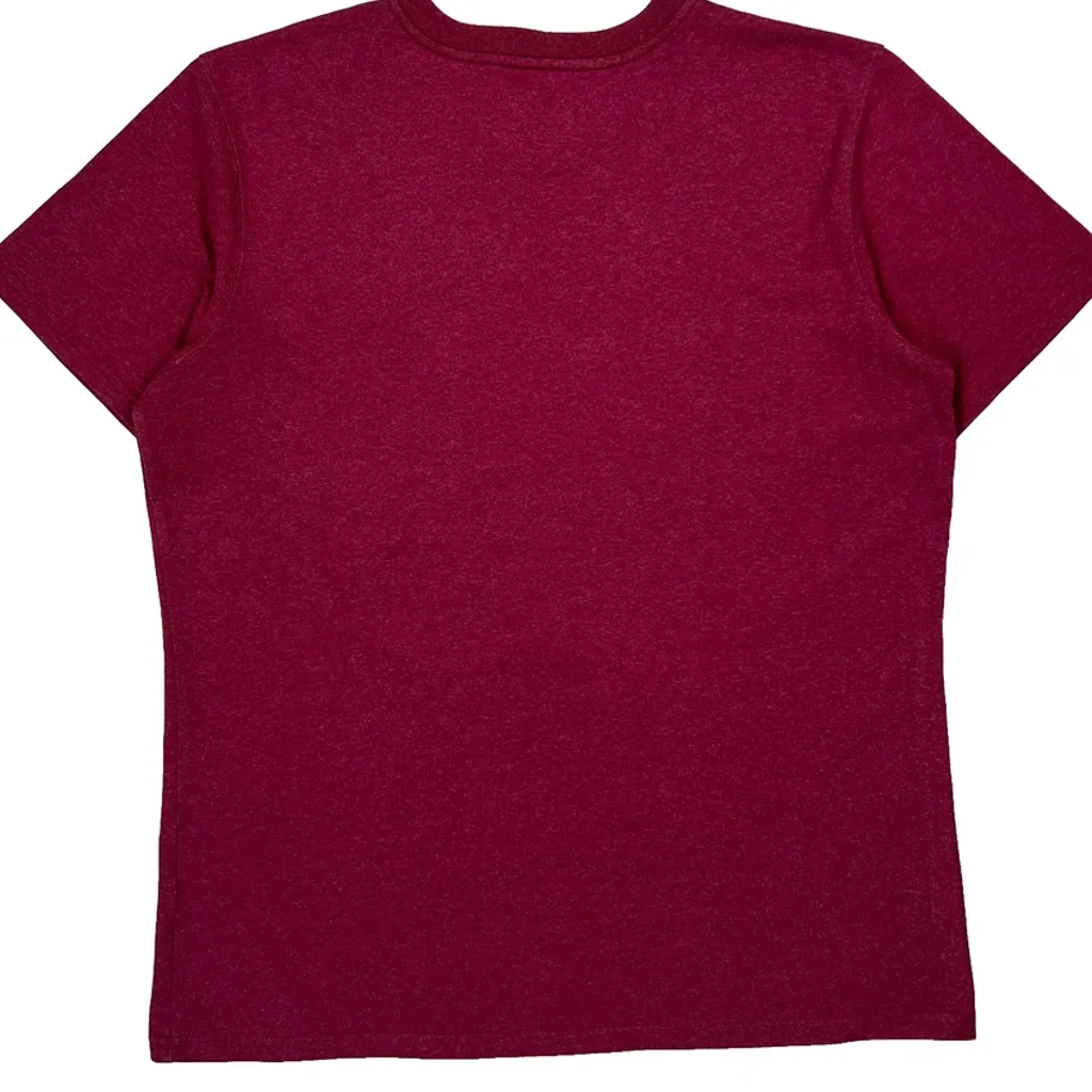 Carhartt T-Shirt - Large Red Cotton - Image 7