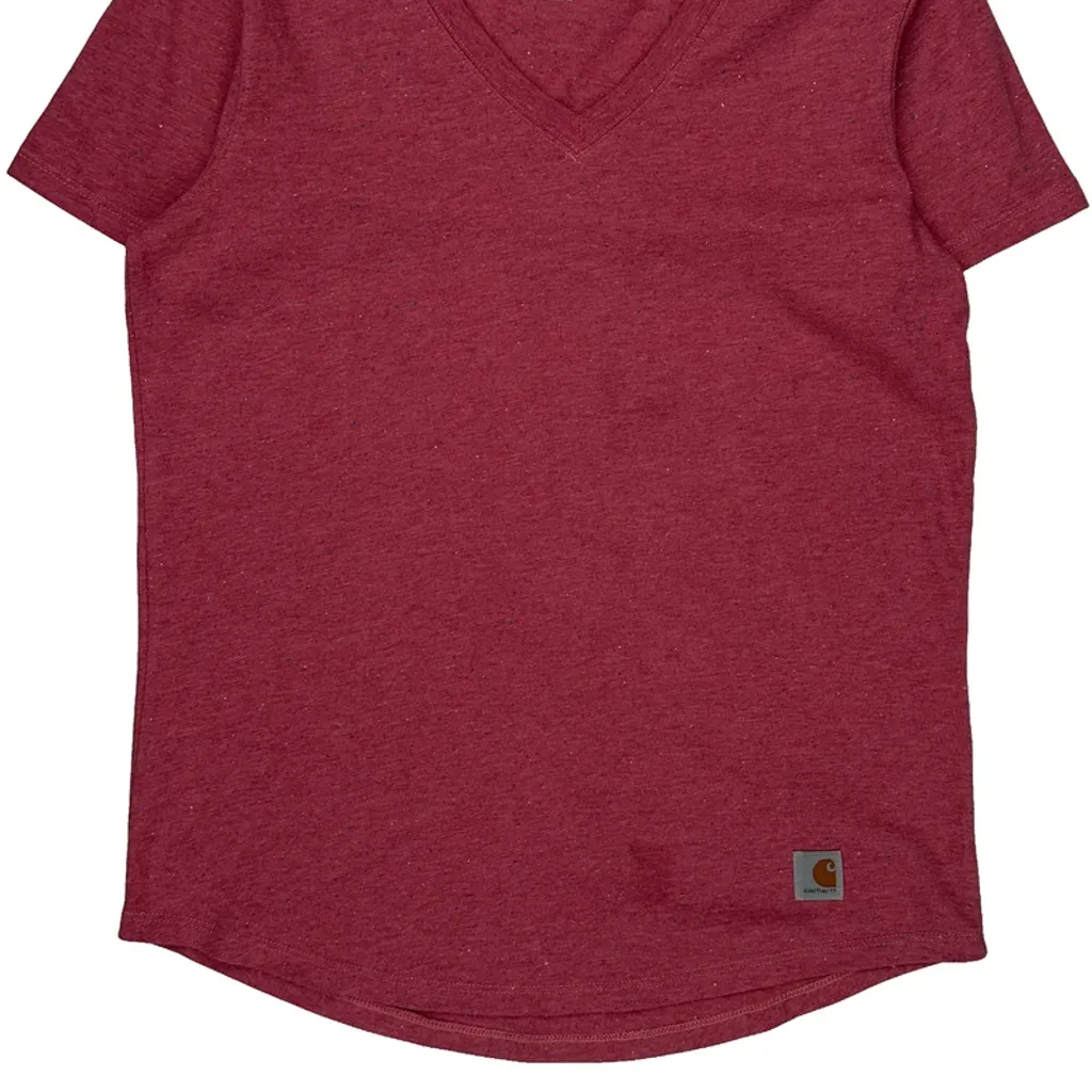Carhartt T-Shirt - Medium Red Cotton - Image 5