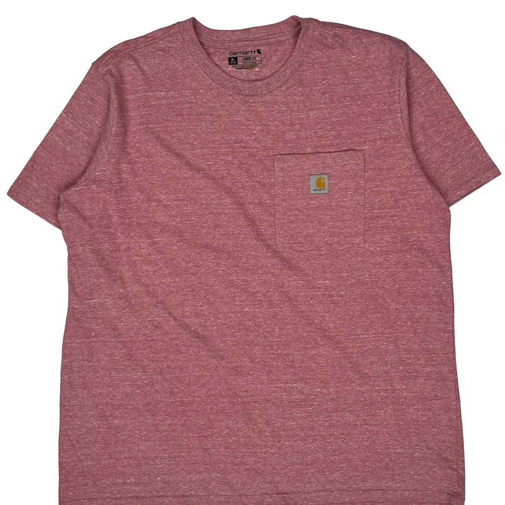 Carhartt T-Shirt - XL Red Cotton - Image 5