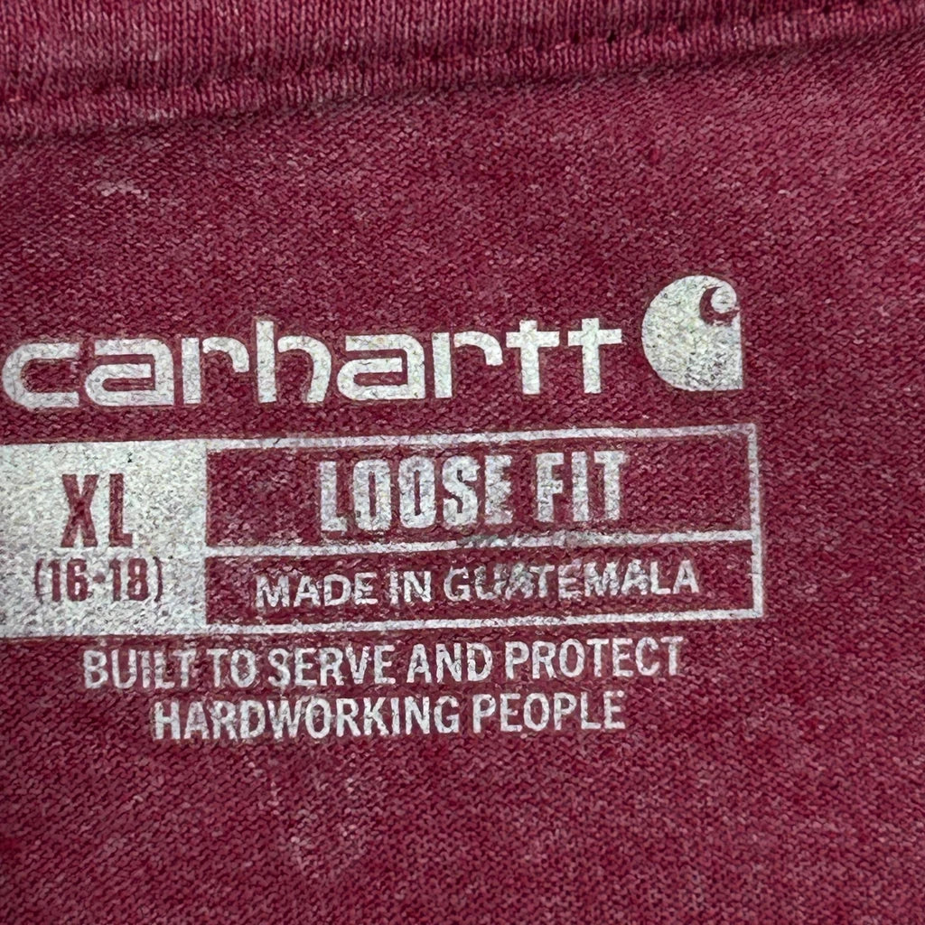 Carhartt T-Shirt - XL Red Cotton - Image 4