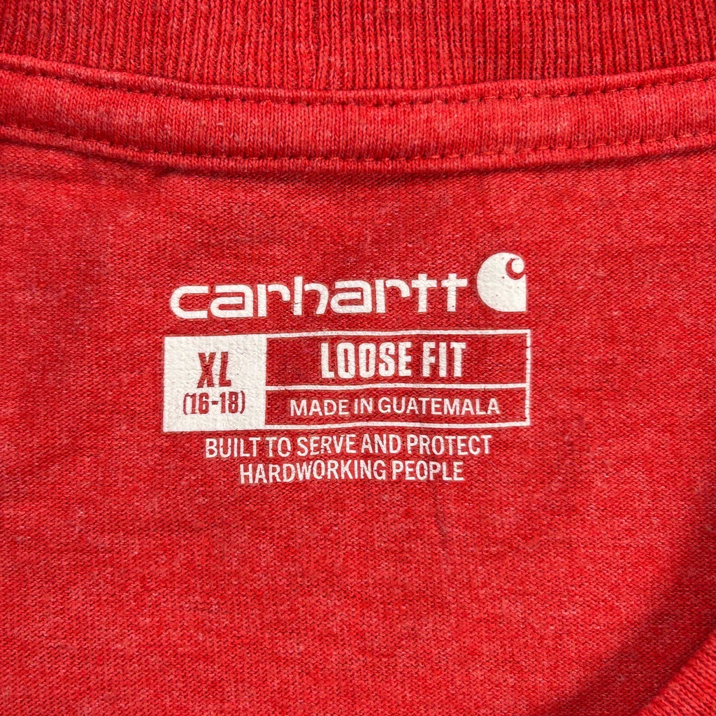 Carhartt T-Shirt - XL Red Cotton - Image 3