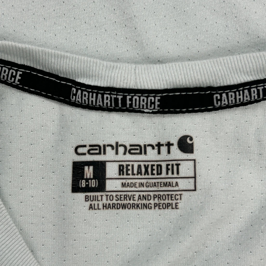 Carhartt T-Shirt - Medium White Cotton - Image 3