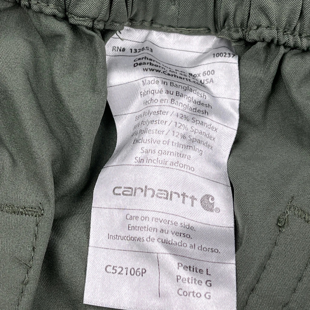 Carhartt Cargo Tracksuit - Large Green Polyester - Image 3