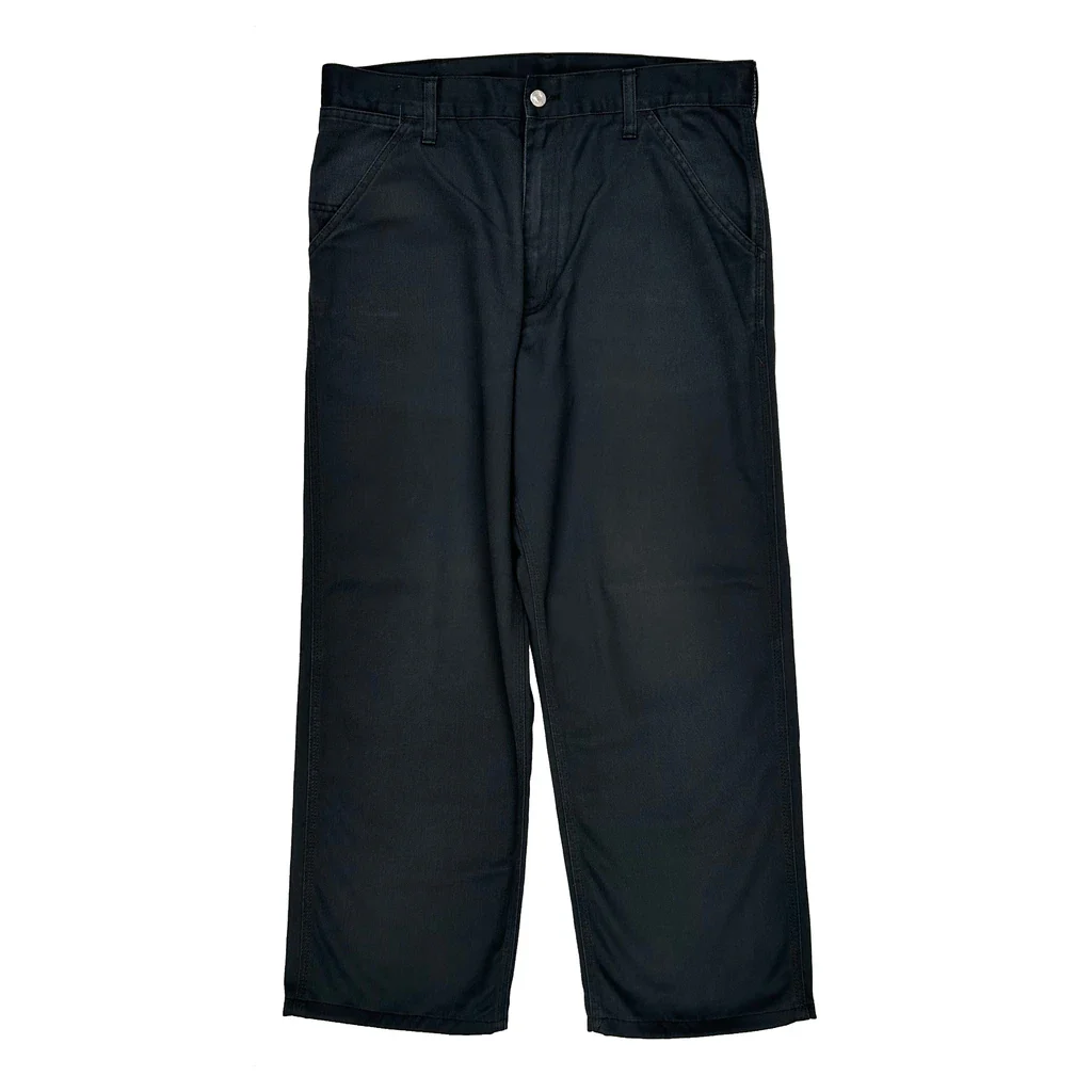 Carhartt Trousers - 34W 27L Black Cotton - Image 2