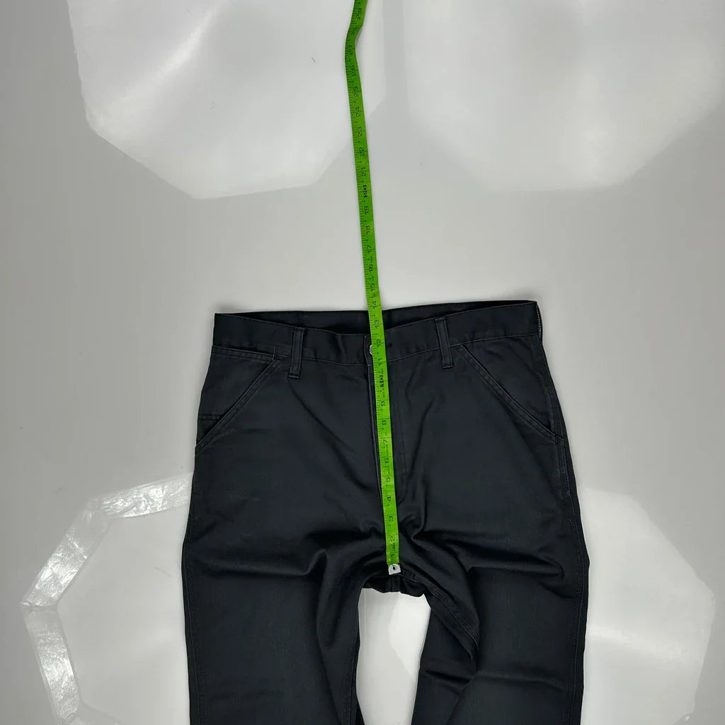 Carhartt Trousers - 34W 27L Black Cotton - Image 4