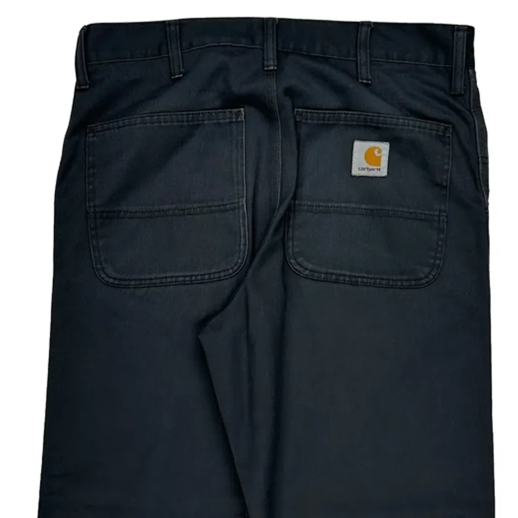Carhartt Trousers - 34W 27L Black Cotton - Image 8