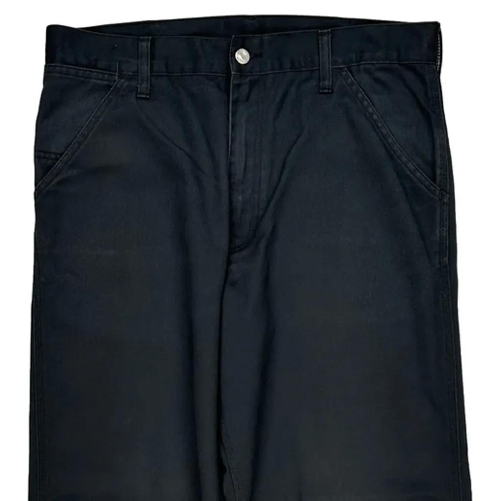 Carhartt Trousers - 34W 27L Black Cotton - Image 9