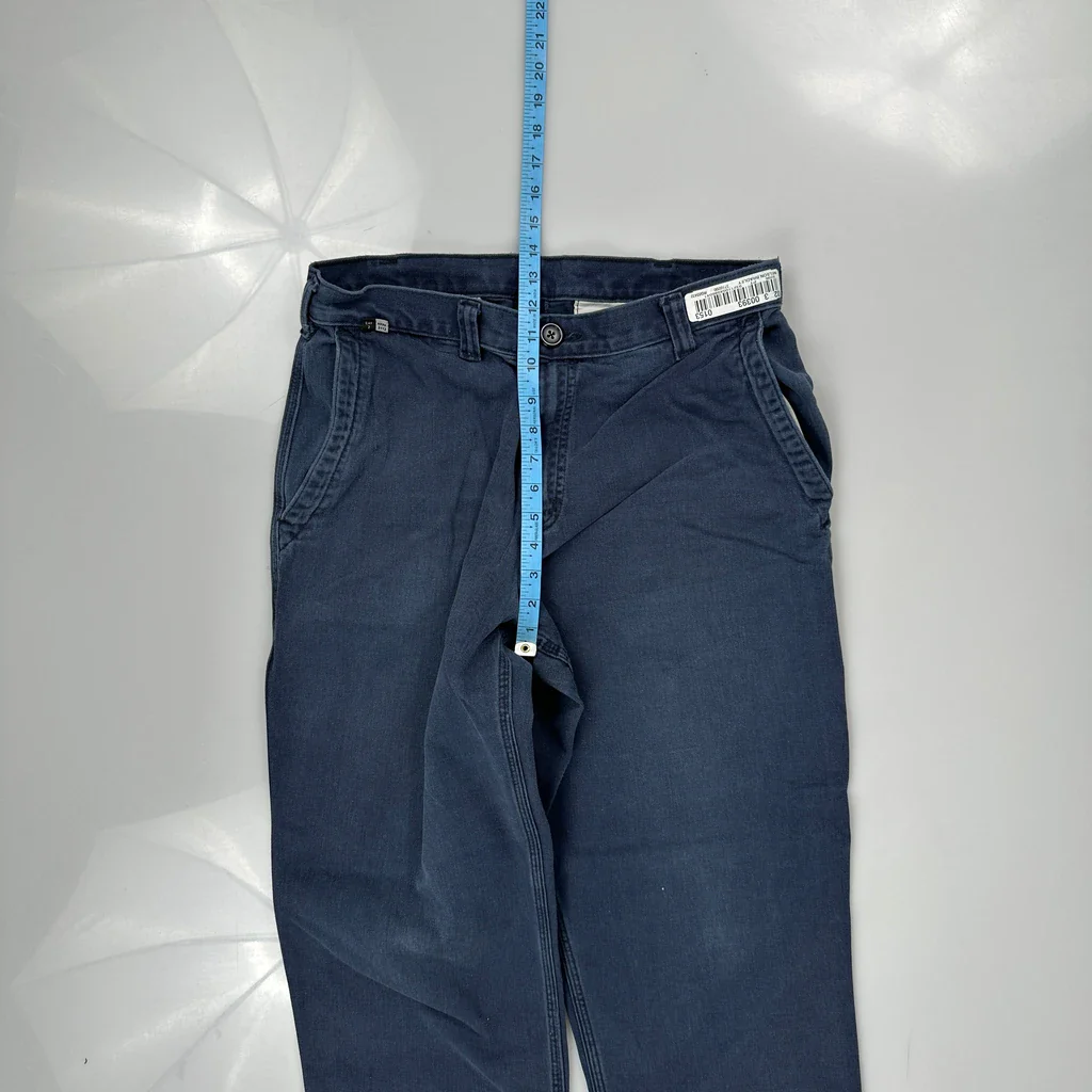 Carhartt Trousers - 30W 29L Blue Cotton - Image 4