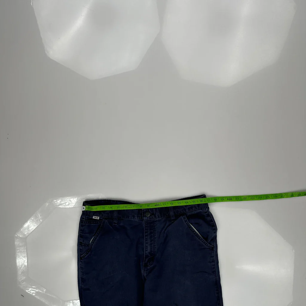 Carhartt Trousers - 33W 30L Blue Cotton - Image 3
