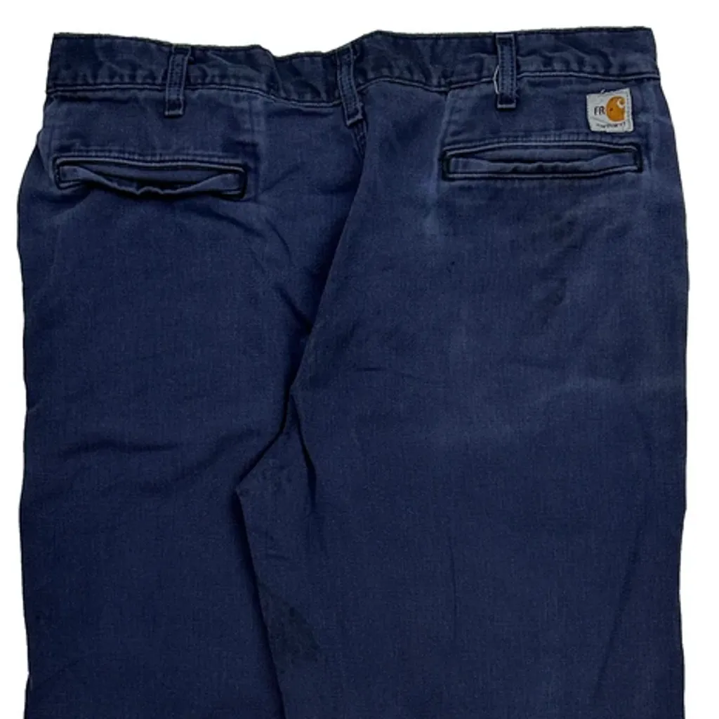 Carhartt Trousers - 33W 30L Blue Cotton - Image 7