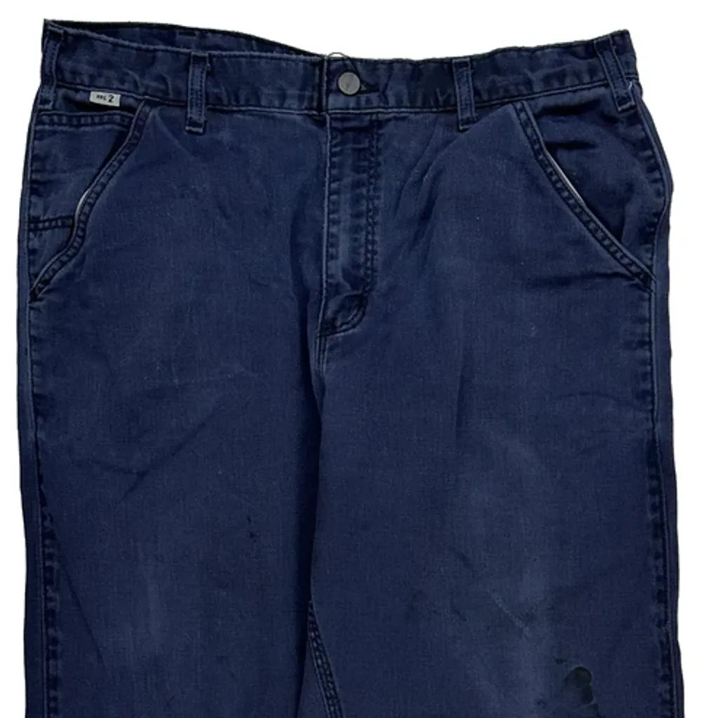 Carhartt Trousers - 33W 30L Blue Cotton - Image 9