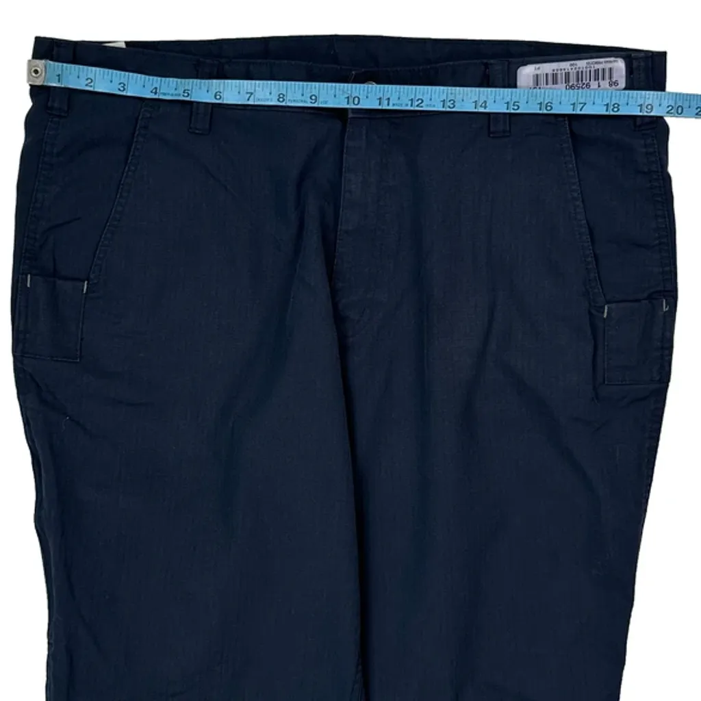 Carhartt Trousers - 40W 34L Blue Polyester Blend - Image 8