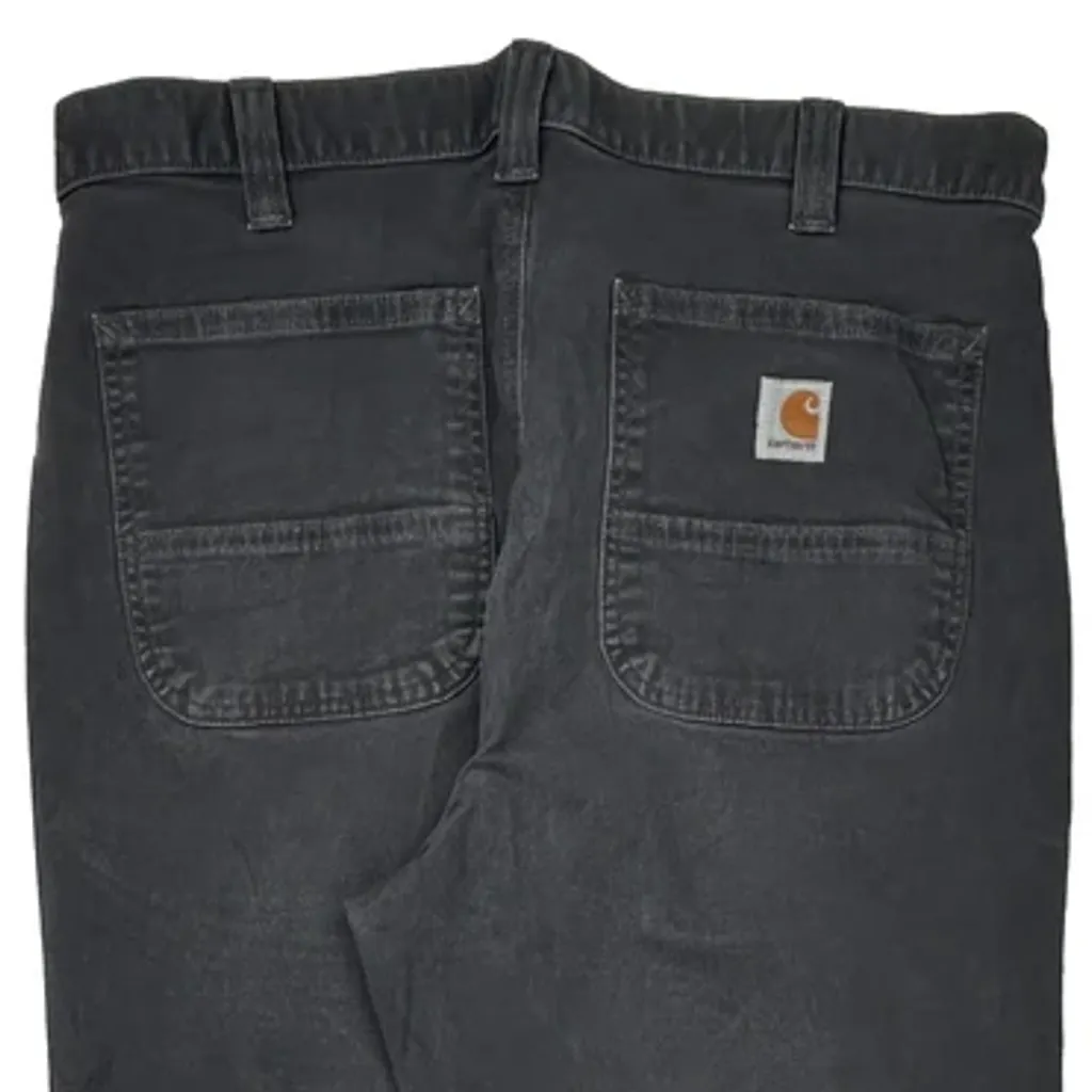 Carhartt Trousers - 34W 36L Grey Cotton - Image 7