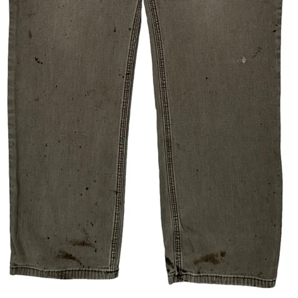 Carhartt Trousers - 34W 29L Grey Cotton Blend - Image 8