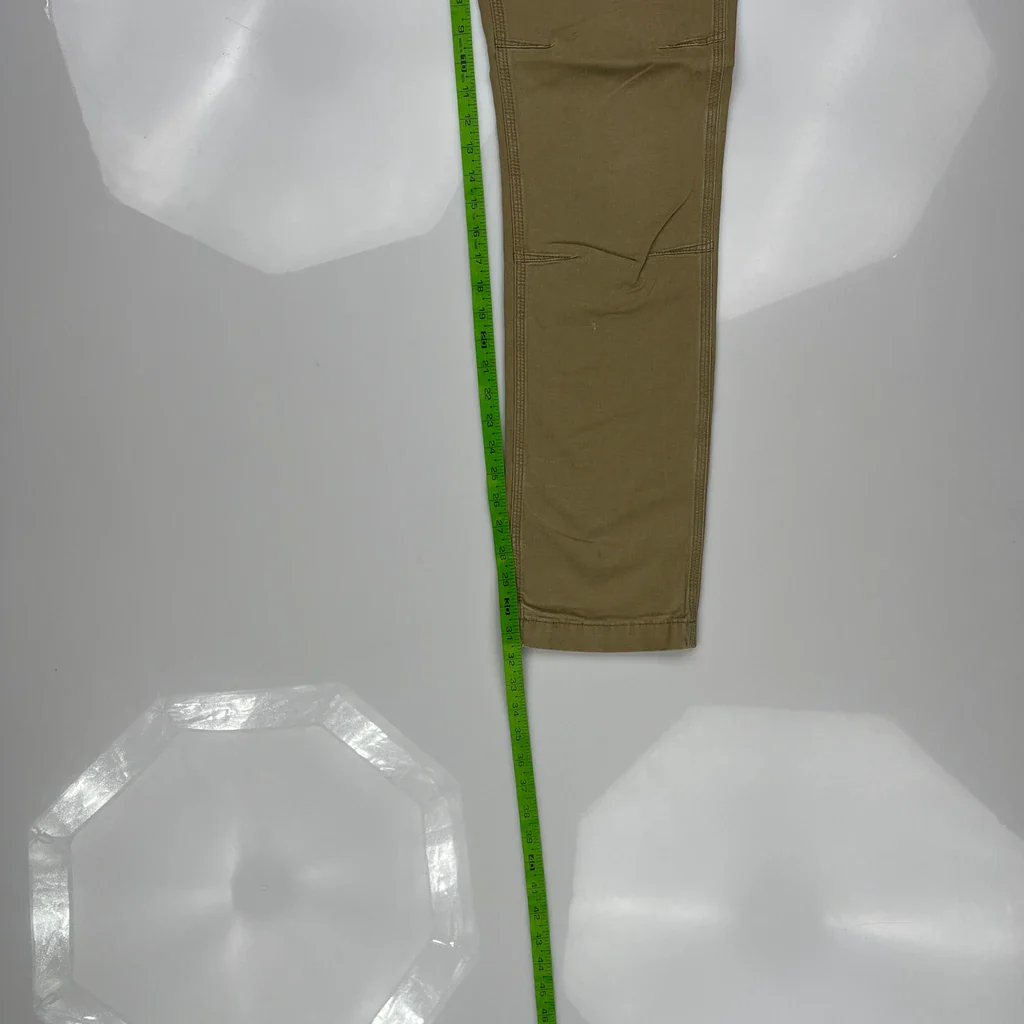 Carhartt Trousers - 31W 32L Khaki Cotton - Image 5