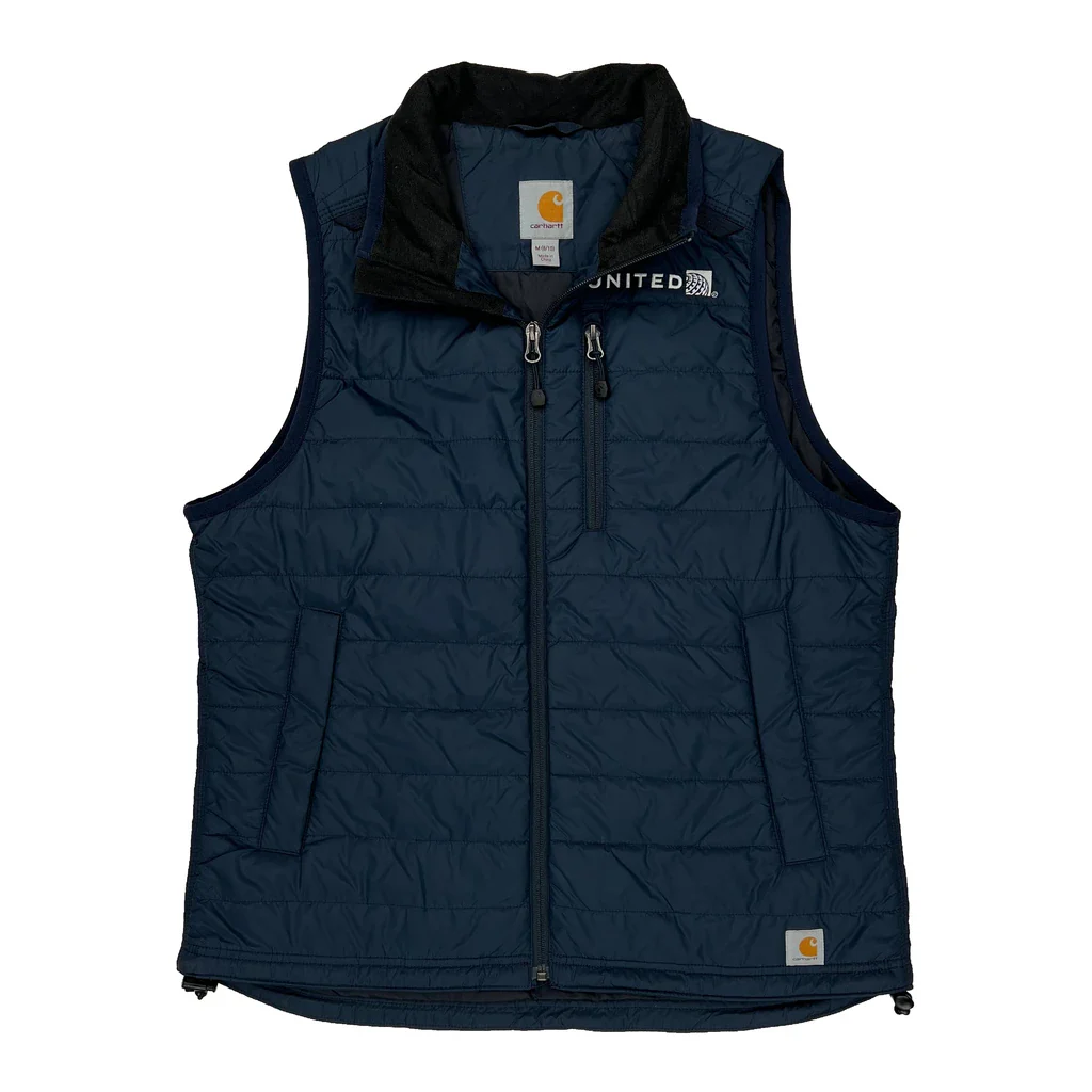 Carhartt Vest - Medium Blue Polyester