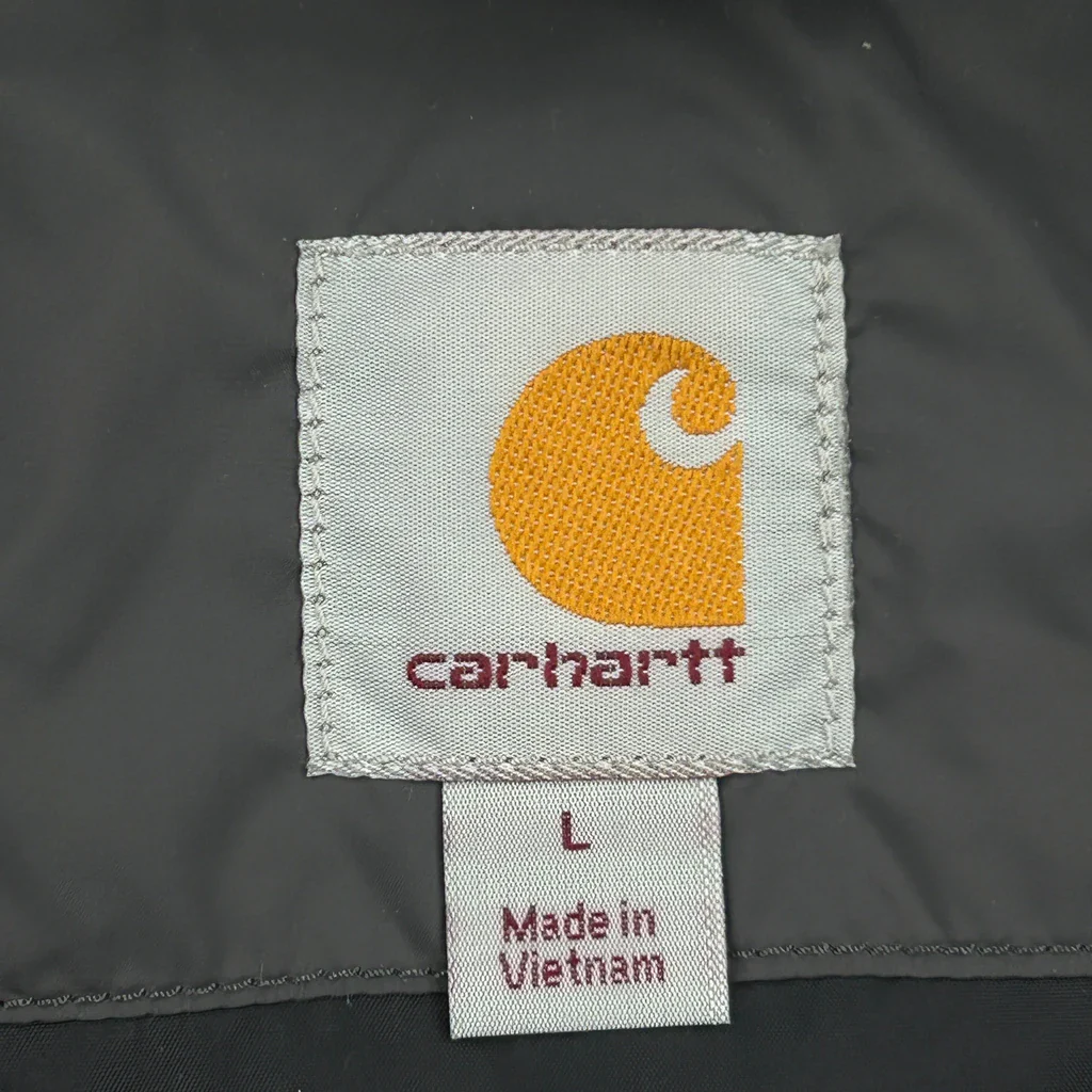 Carhartt Vest - Large Gray Polyester - Image 3