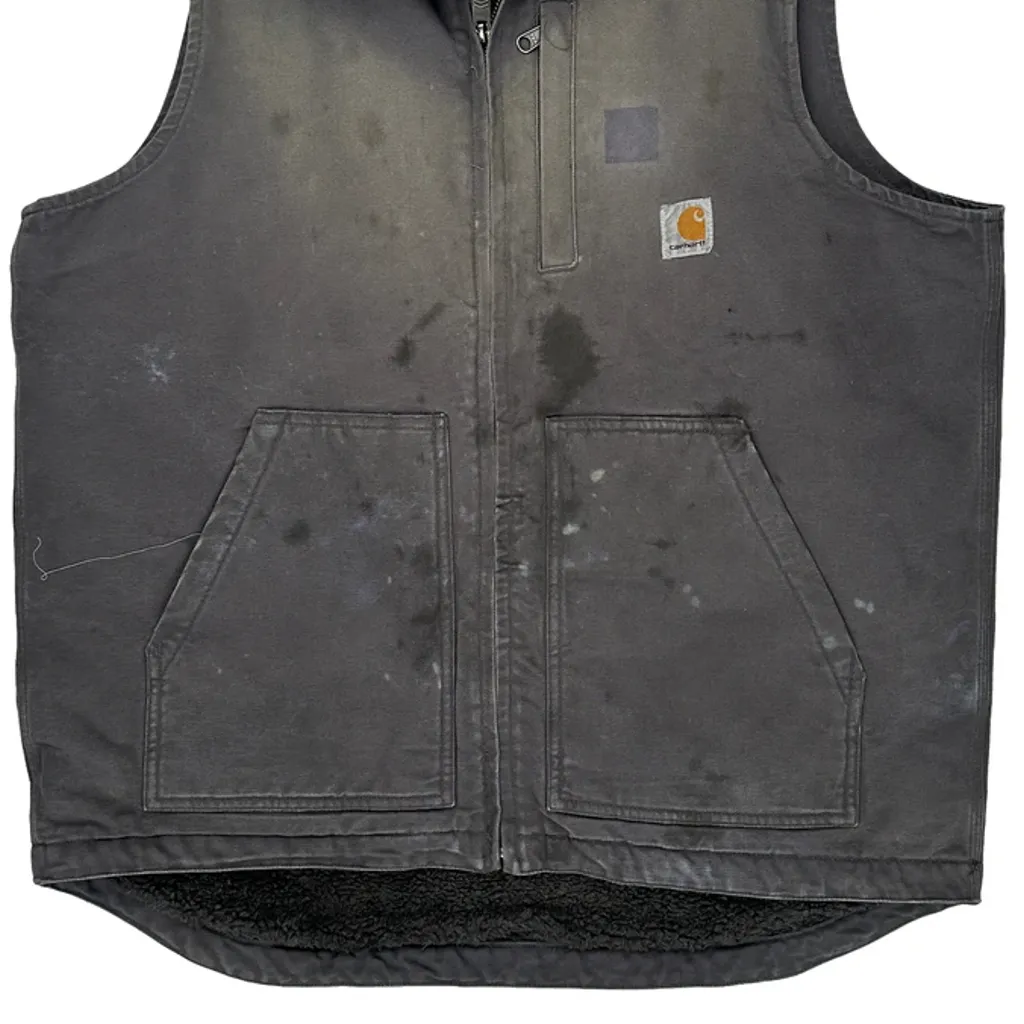 Carhartt Vest - Medium Gray Cotton - Image 5