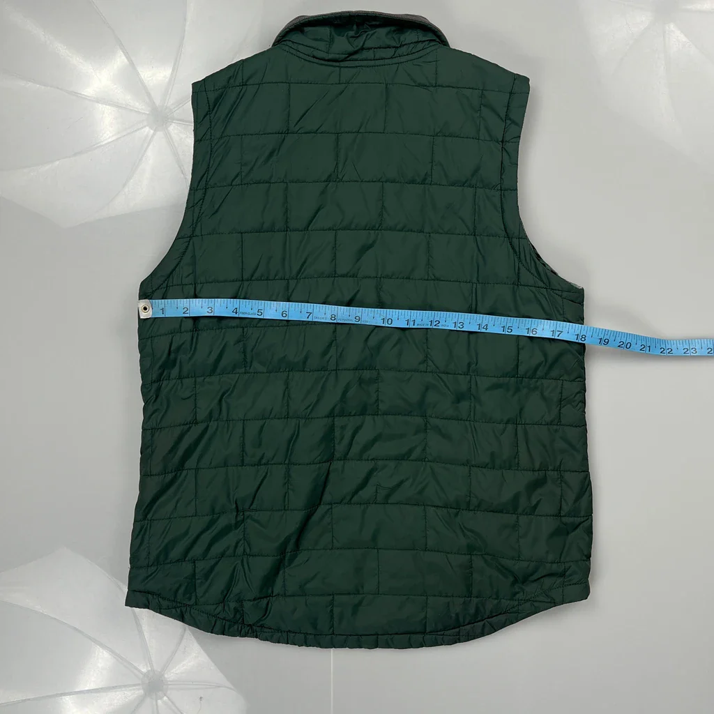 Carhartt Vest - Small Green Polyester - Image 3