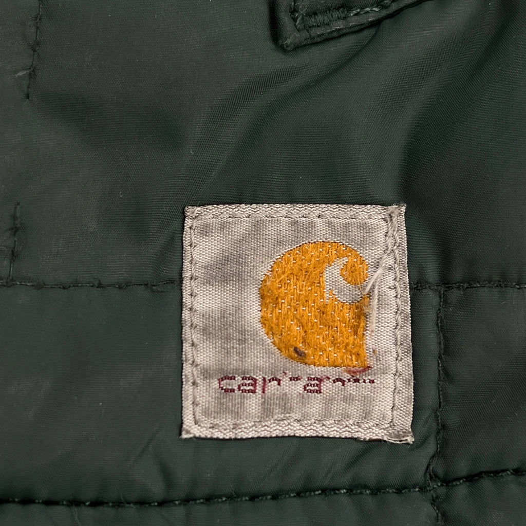 Carhartt Vest - Small Green Polyester - Image 4