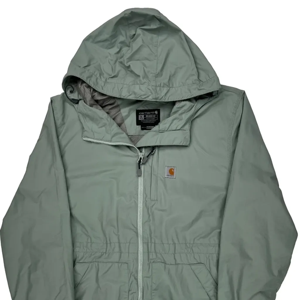 Carhartt Windbreaker - XL Green Polyester - Image 5