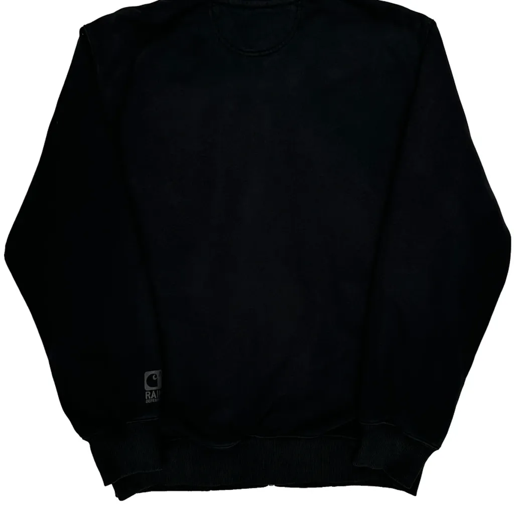Carhartt Zip Up - Medium Black Cotton - Image 7