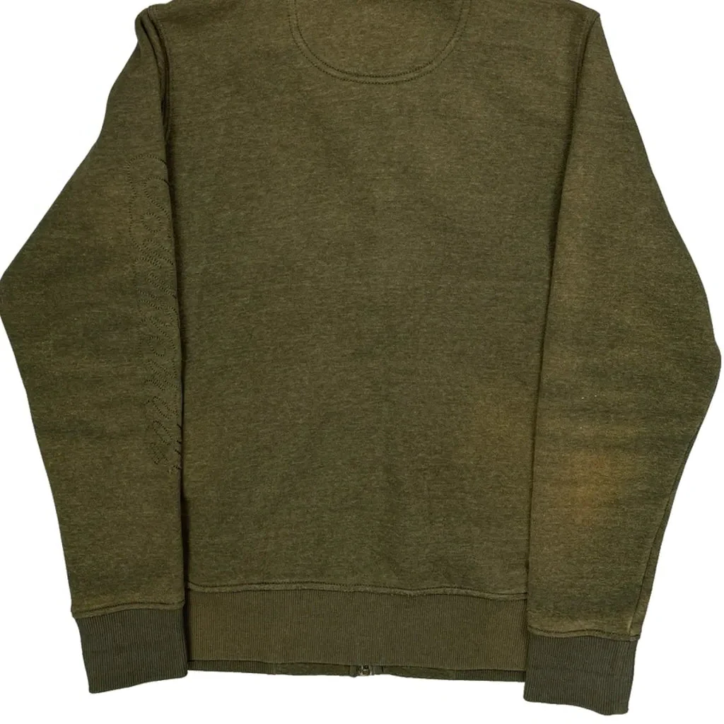 Carhartt Zip Up - Large Green Cotton Blend - Image 6