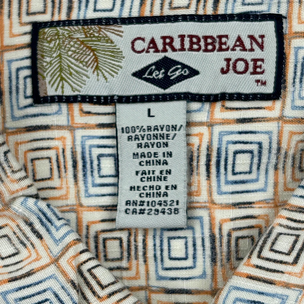Caribbean Joe Hawaiian Shirt - Large Multicoloured Viscose - Image 3