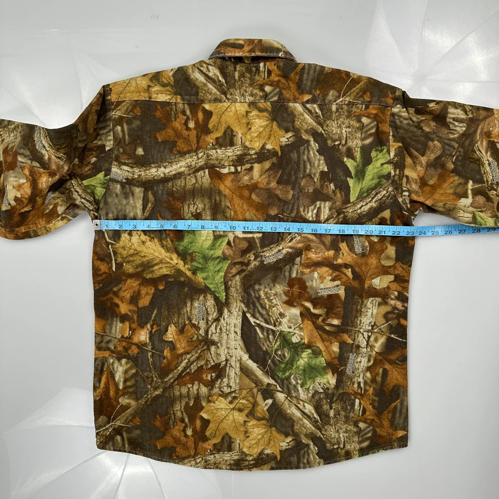 Caribou Air Codet Camo Shirt - Large Brown Cotton - Image 3