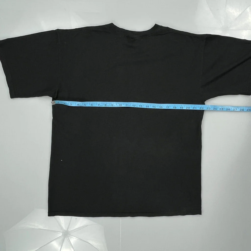 Carolina Panthers Vs New England Patriots Nfl Graphic T-Shirt - Medium Black Cotton - Image 3