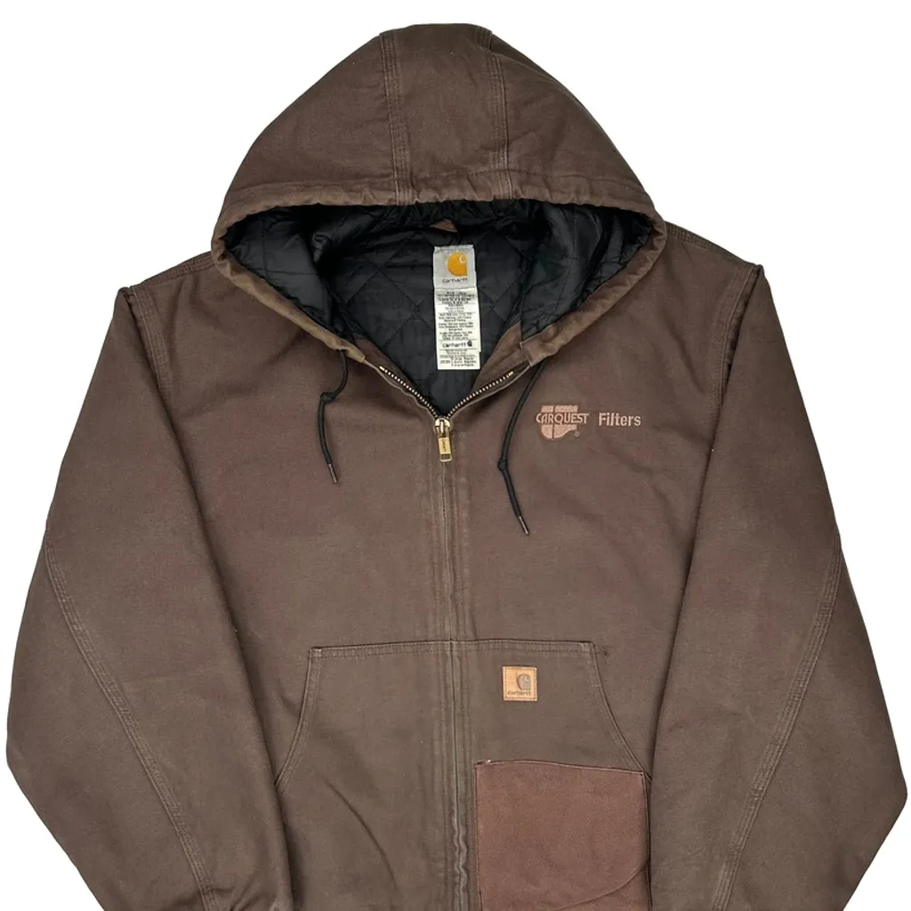 Carquest Filters Carhartt J130 Dkb Jacket - XL Brown Cotton - Image 5