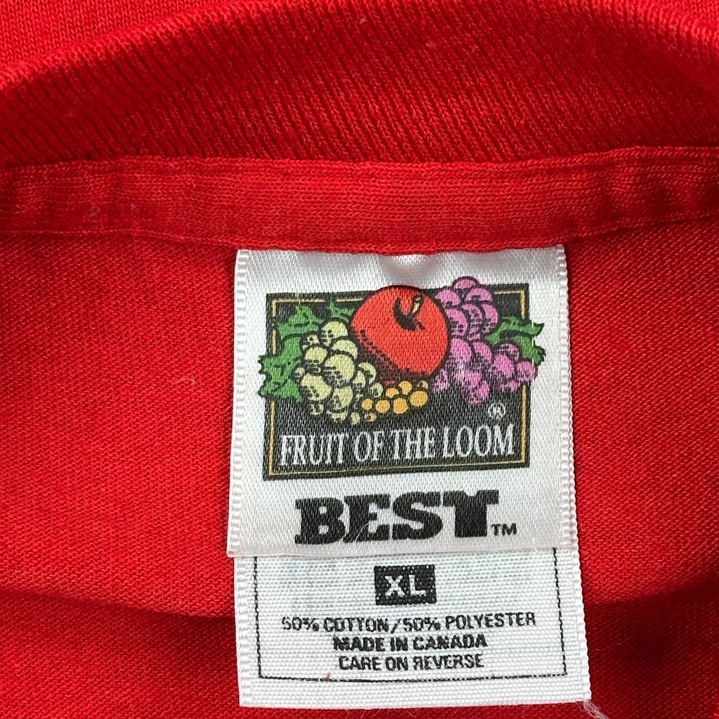 Carrera'S Go To War Fruit Of The Loom Graphic T-Shirt - XL Red Cotton Blend - Image 3