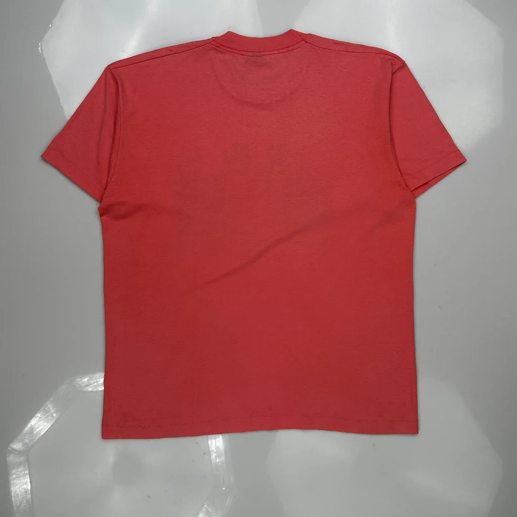 Case Western Reserve University Fruit Of The Loom Single Stitch T-Shirt - XL Red Cotton Blend - Image 4