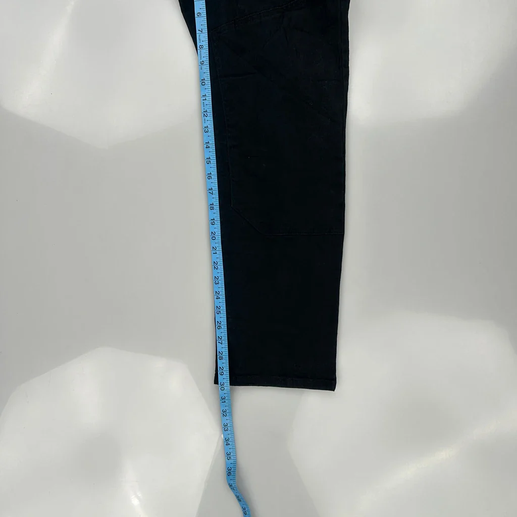 Cat Carpenter Trousers - 31W 30L Black Cotton - Image 5