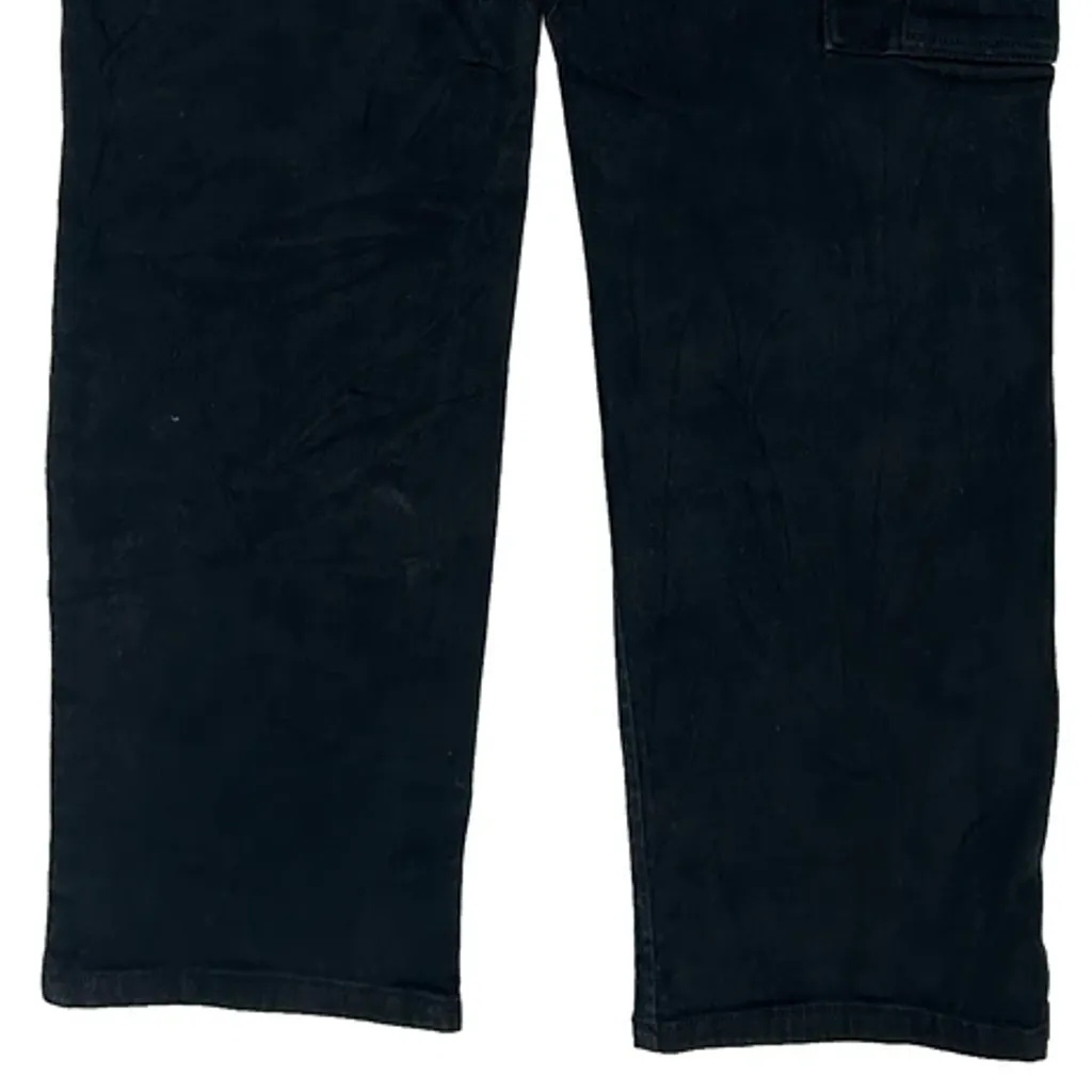 Cat Carpenter Trousers - 31W 30L Black Cotton - Image 7