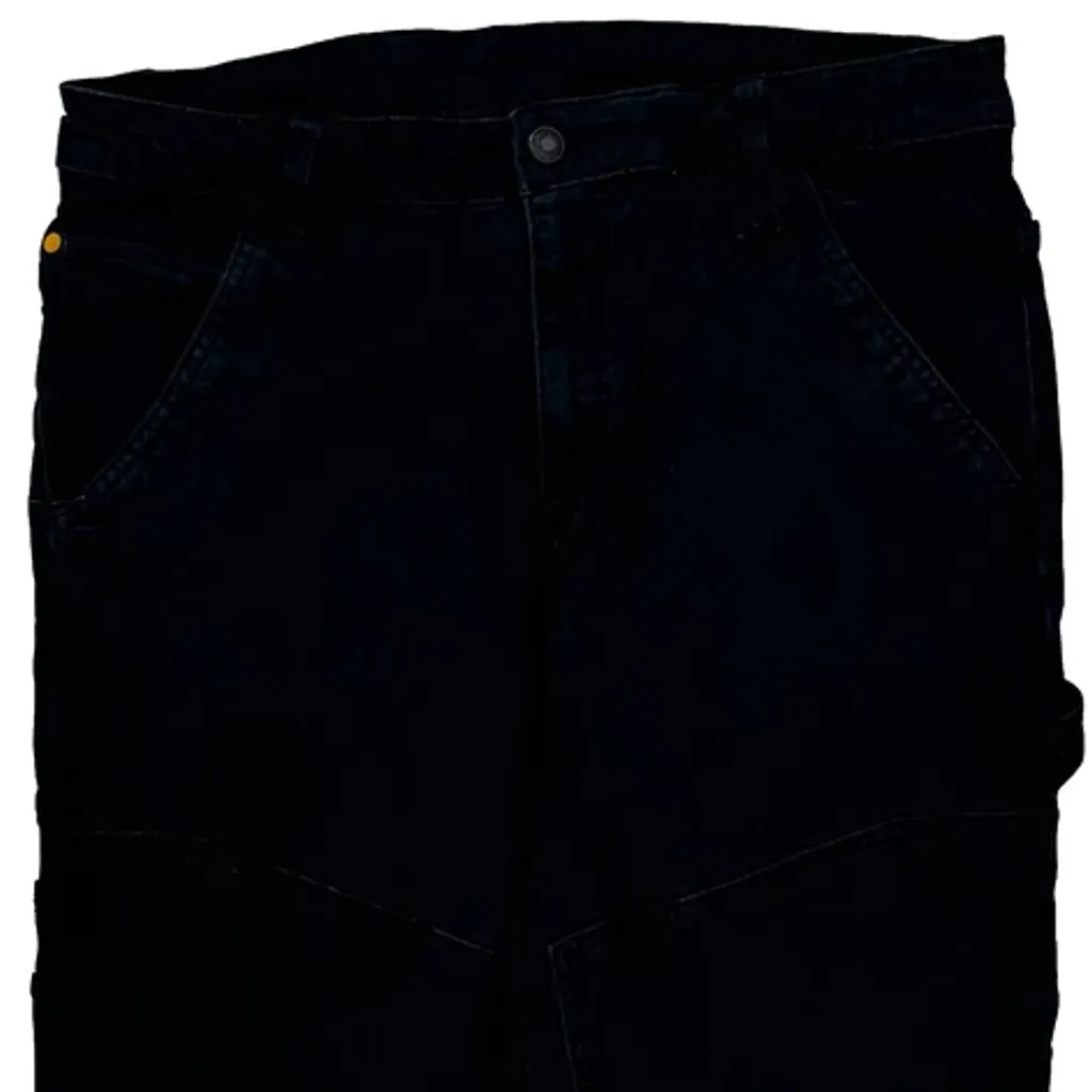 Cat Carpenter Trousers - 33W 28L Black Cotton - Image 10