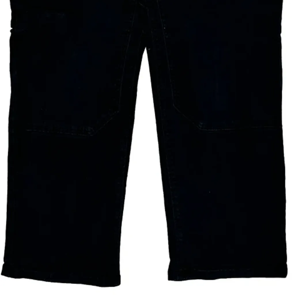 Cat Carpenter Trousers - 33W 28L Black Cotton - Image 11