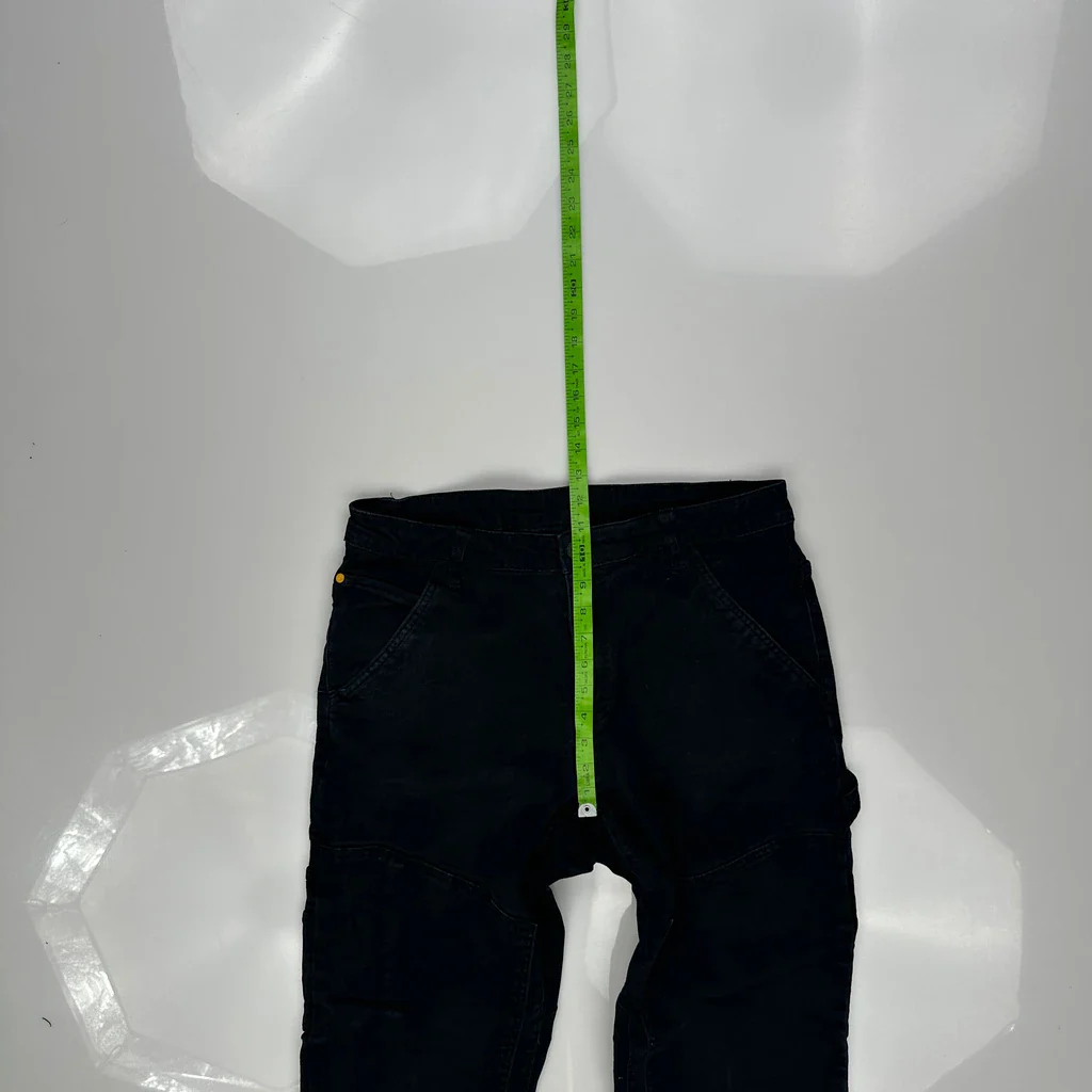 Cat Carpenter Trousers - 33W 28L Black Cotton - Image 4