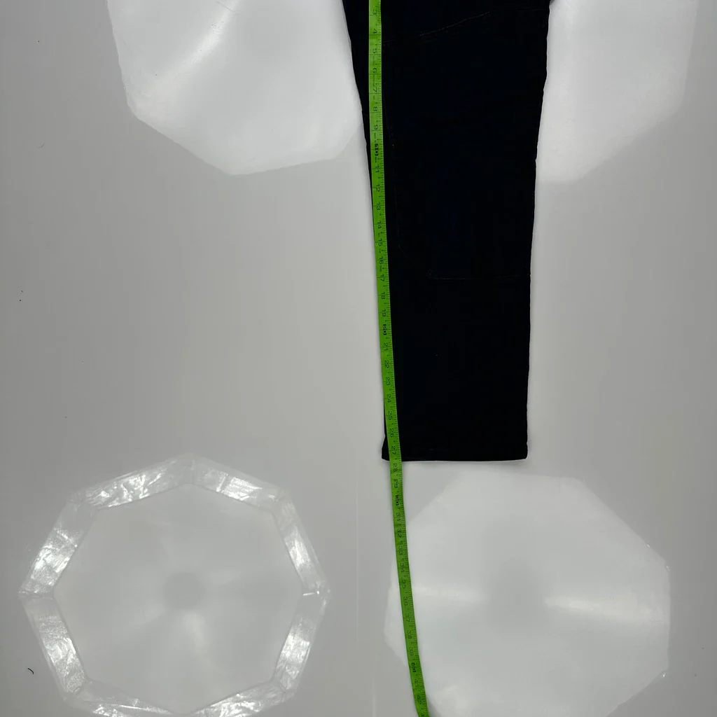 Cat Carpenter Trousers - 33W 28L Black Cotton - Image 5