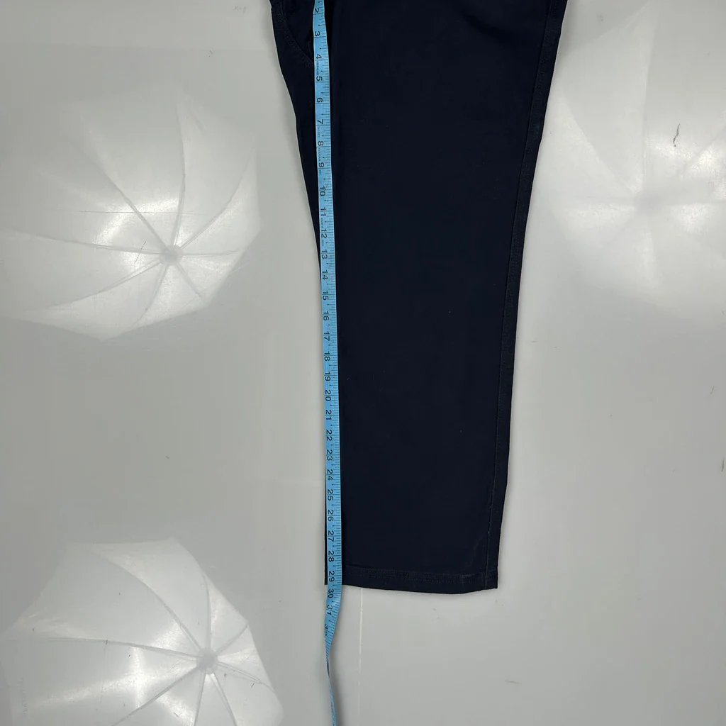 Cat Workwear Trousers - 38W 29L Navy Cotton - Image 5