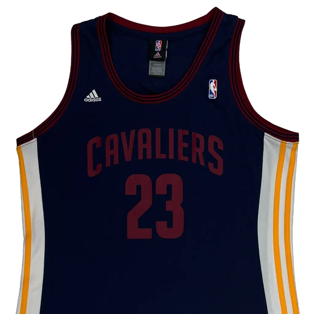 Cavaliers Adidas Nba Jersey - XL Navy Polyester - Image 5