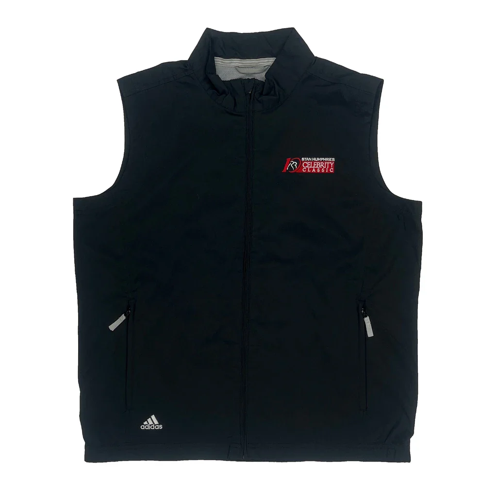 Celebrity Classic Adidas Gilet - Medium Black Polyester